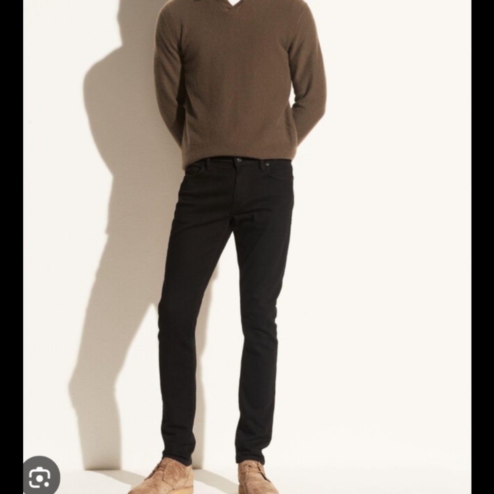 Vince Black Skinny Jeans for Men